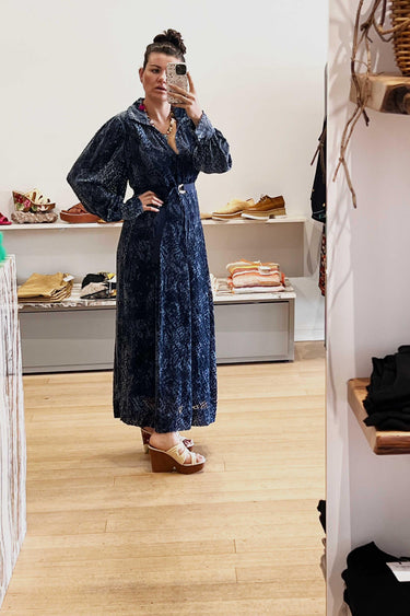 Thalia Dress in Marine-Dress-Ulla Johnson-Debs Boutique